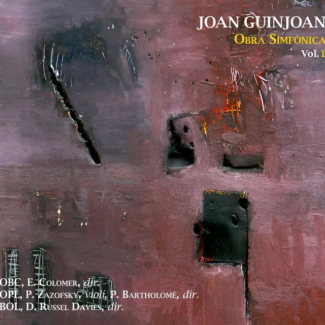 Joan Guinjoan: Obra Simfònica, vol. 1