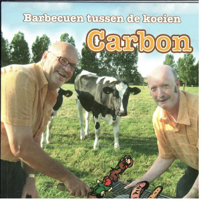 Barbecuen tussen de koeien