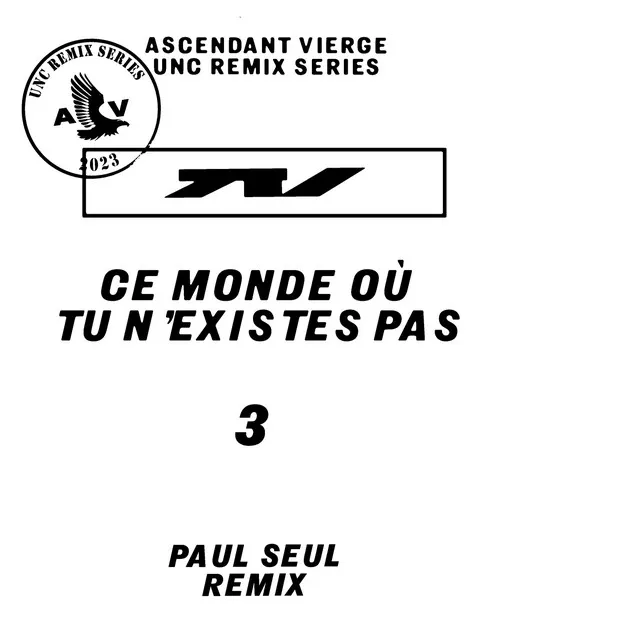 Ce monde où tu n'existes pas - Paul Seul Remix