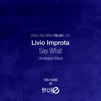 Say What (Unreleased Mixes) by Livio Improta