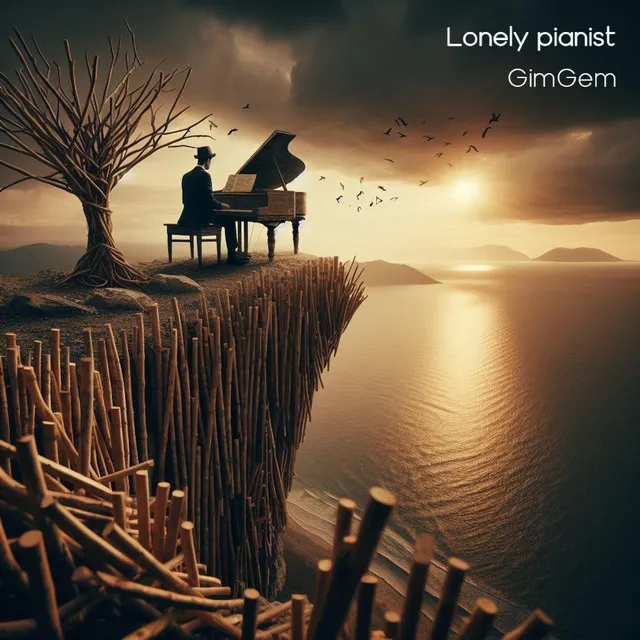 Lonely pianist