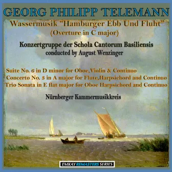 Telemann: Overture in C Major, TWV55:C3 - Suite No. 6 in D Minor, TWV42:D3 - Concerto No. 3 in A Major for German Flute, Harpsichord and Continuo, TWV42:A3 - Trio Sonata in E-Flat Major for Oboe, Harpsichord and Continuo, TWV42:Es3 (Remastered) by Konzertgruppe der Schola Cantorum Basiliensis