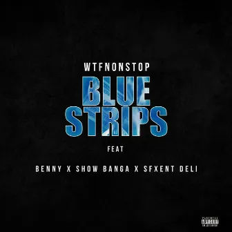 Blue Strips by Wtfnonstop