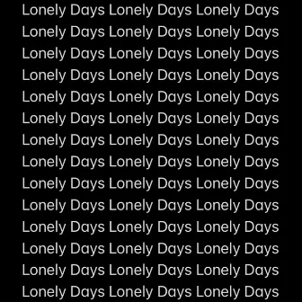 Lonely Days by 1jayhunnid