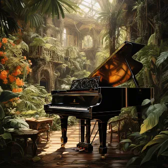 Ritmo De La Selva Tropical: Derivas Del Piano Para Asanas Fluidas by Relajante Universo de Música de Piano