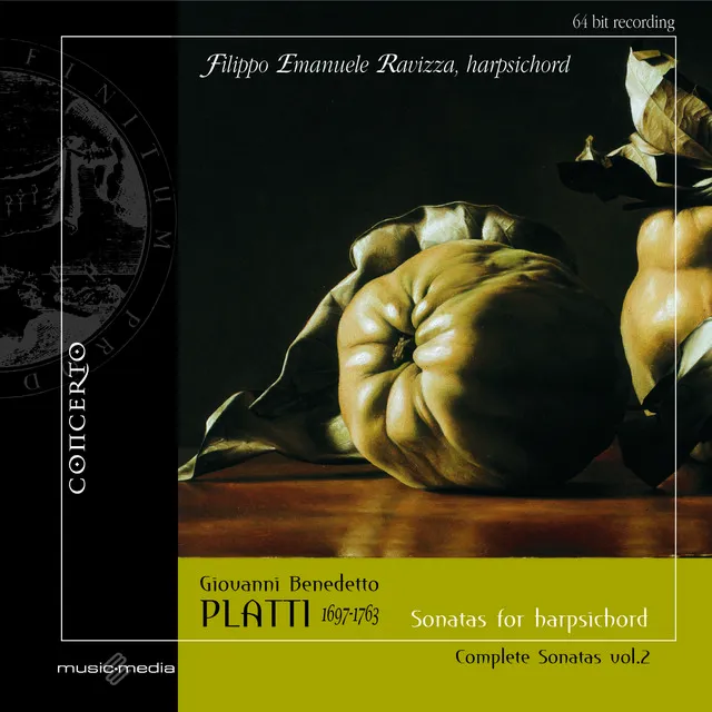 Platti: Sonatas for Harpsichord, Vol. 2