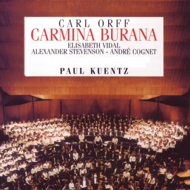 Carmina burana, fortuna imperatrix mundi: "O fortuna!"