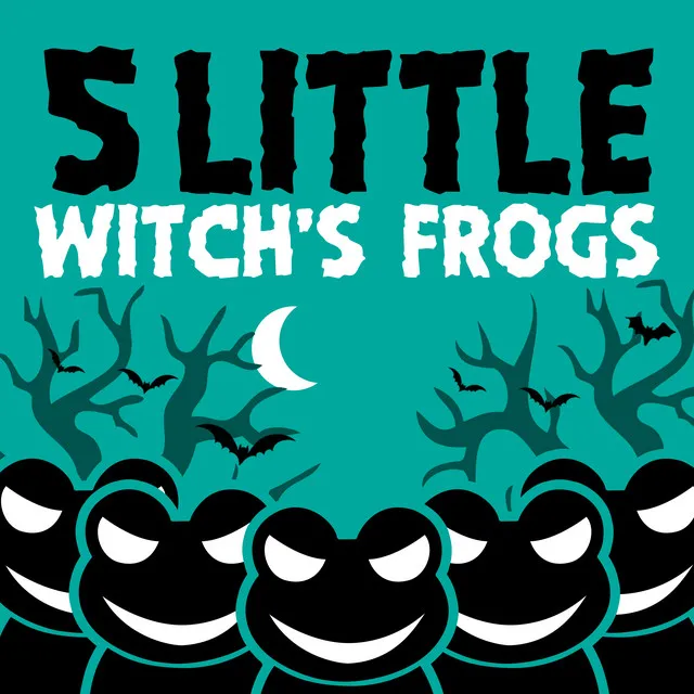 5 Little Witch's Frogs