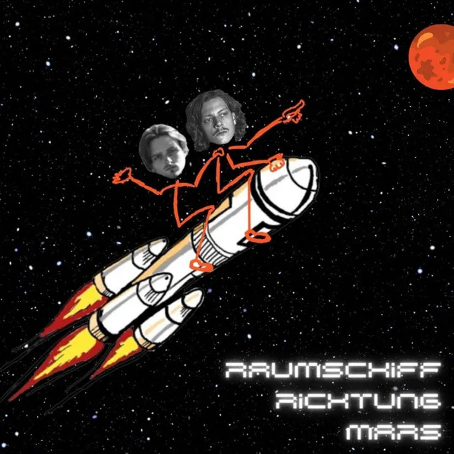 Raumschiff Richtung Mars