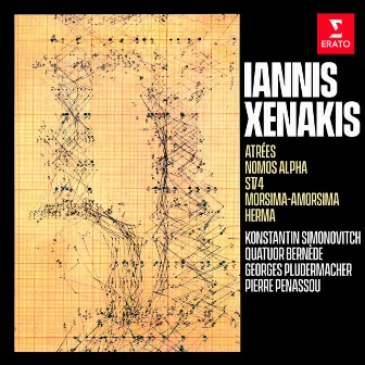 Xenakis: Nomos Alpha, ST/4, Morsima-Amorsima, Herma & Atrées by Konstantin Simonovitch