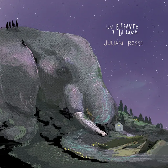 Un elefante y la luna