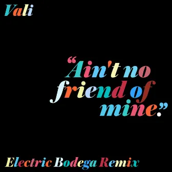 Ain't No Friend Of Mine (Electric Bodega Remix) by Vali