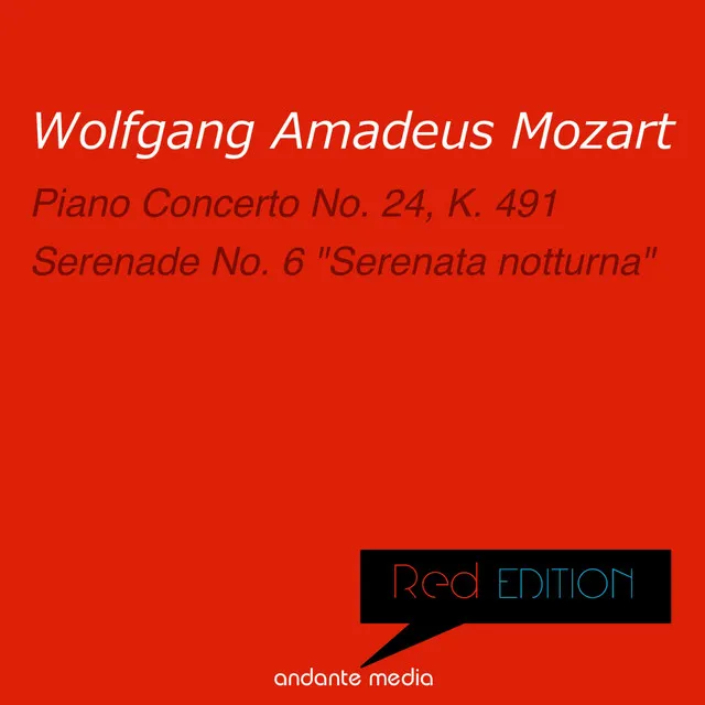 Serenade No. 6 in D Major, K. 239 "Serenata notturna": II. Minuetto