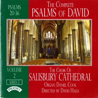 The Complete Psalms of David, Vol. 2 by Salisbury Cathedral Choir