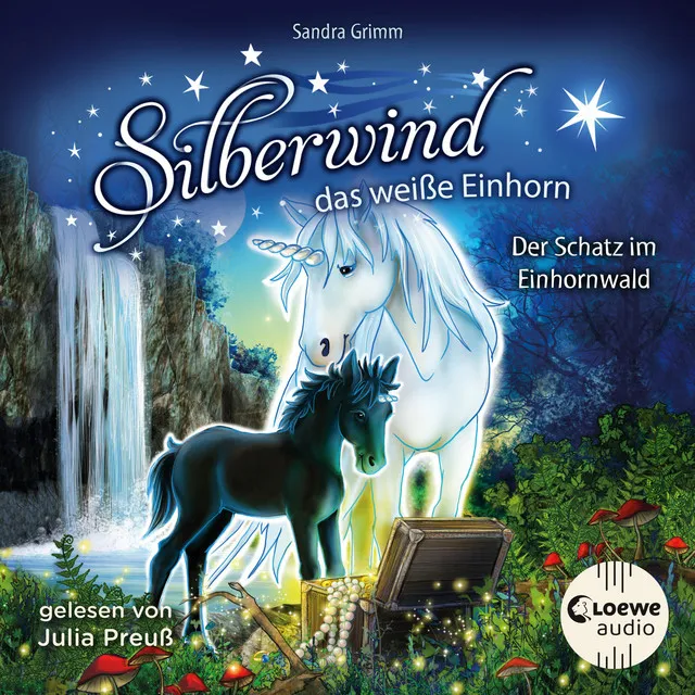 Silberwind, das weiße Einhorn (Band 8) - Der Schatz im Einhornwald [Begleite das Einhorn Silberwind auf seinen Abenteuern]