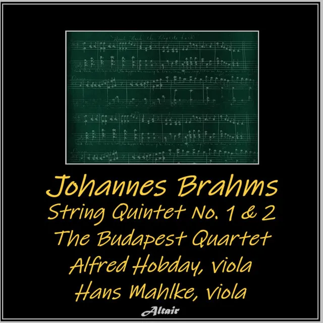 String Quintet NO. 2 in G Major, Op. 111: III. Un poco Allegretto