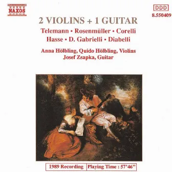 Two Violins and One Guitar, Vol. 1 by Anna Holbling