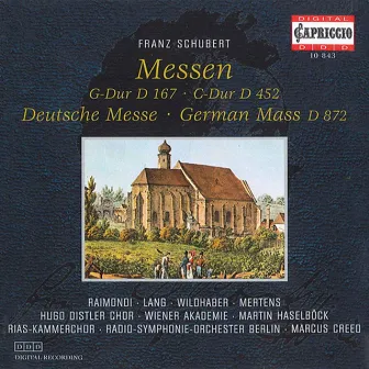 Schubert: Masses Nos. 2 and 4 / Deutsche Messe, D. 872 by Martin Haselböck