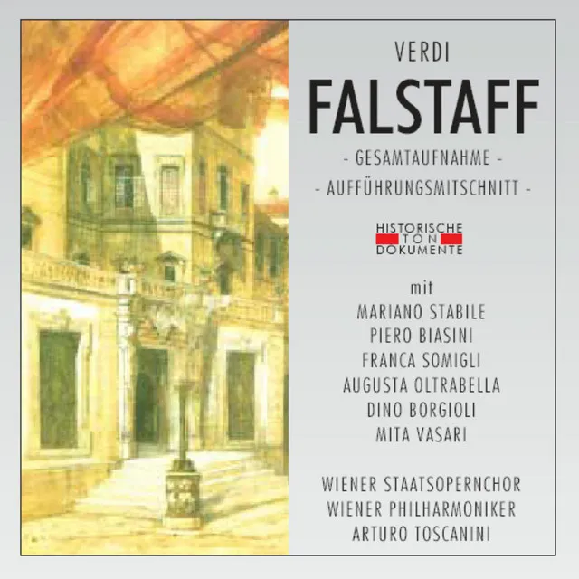 Falstaff: Erster Akt - Udrai quanta egli sfoggia