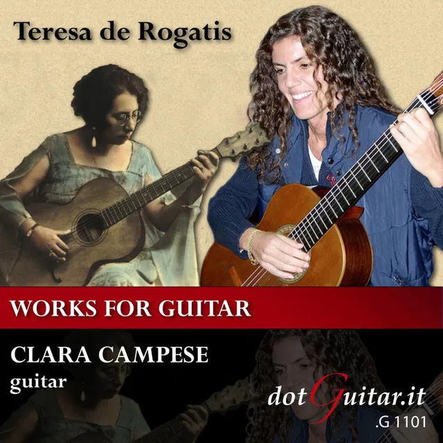 Clara Campese: T.De Rogatis - Works for Guitar