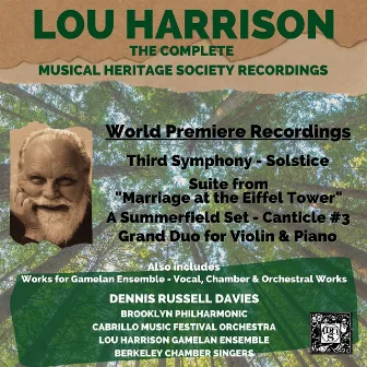 Lou Harrison: The Complete Musical Heritage Society Recordings by Lou Harrison