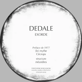 Exorde - EP by Dedale