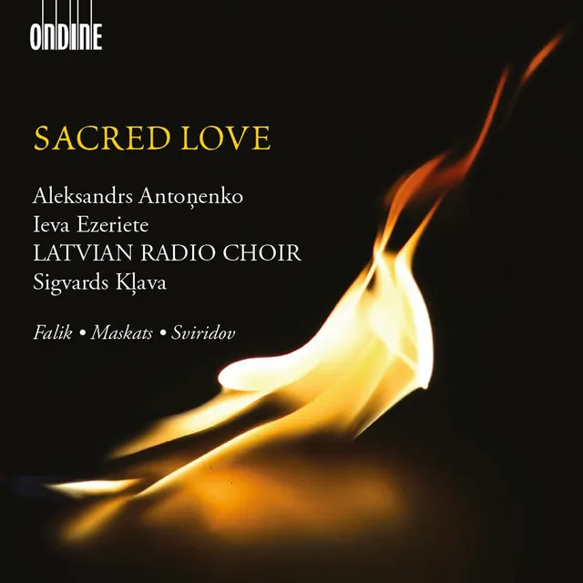 3 Khora (3 Choruses): No. 2. Lyubov Svyataya (Sacred love)