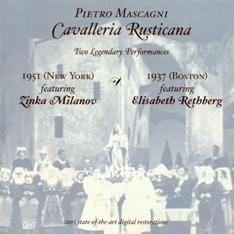 Mascagni, P.: Cavalleria Rusticana (Milanov, Rethberg) (1937, 1951) by Gennaro Papi