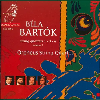 Bartók: String Quartets 1, 3 & 4 by Orpheus String Quartet