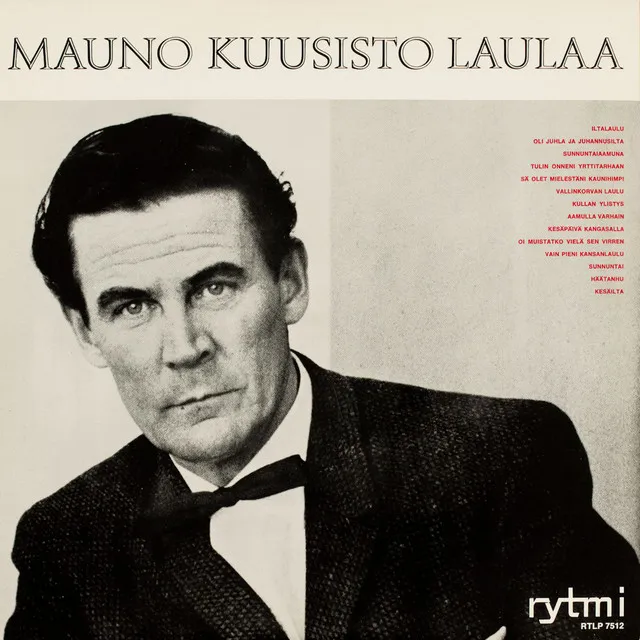 Mauno Kuusisto laulaa