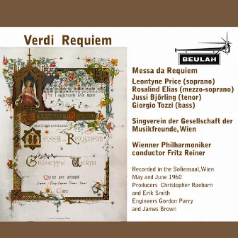 Verdi Requiem by Wiener Singverein