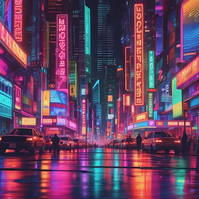 Lost in Neon Dreams (Synthwave)