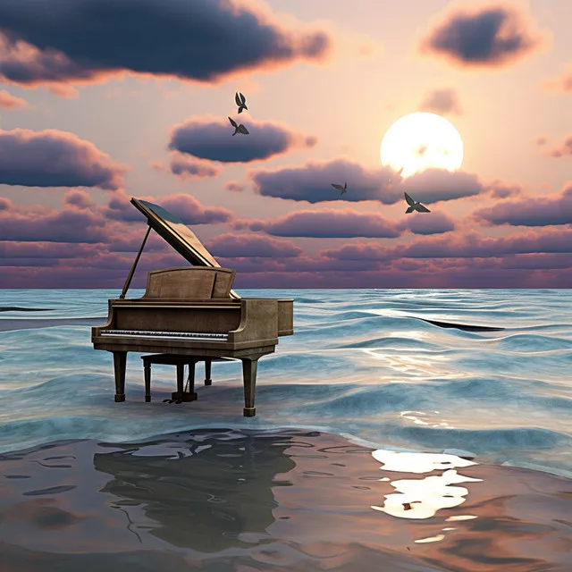 Waves Piano Relaxation Melody