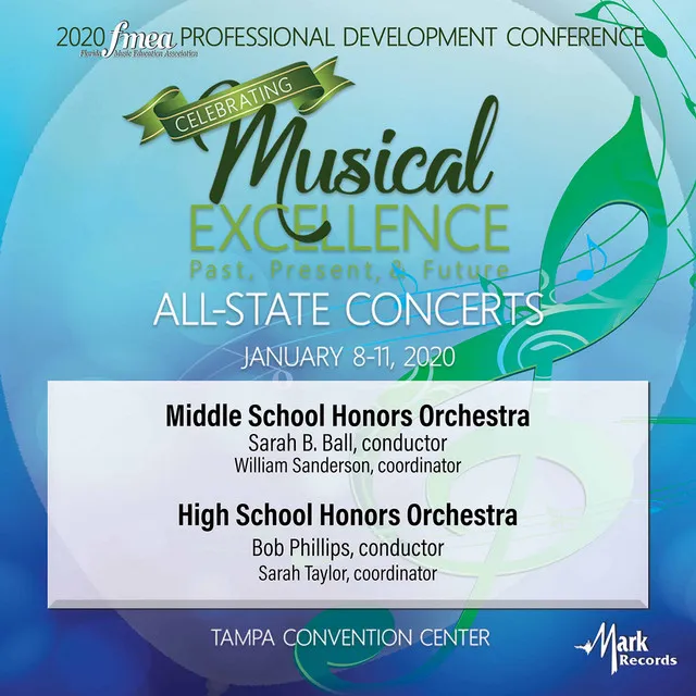 2020 Florida Music Education Association (FMEA): Middle & High School Honors Orchestra [Live]