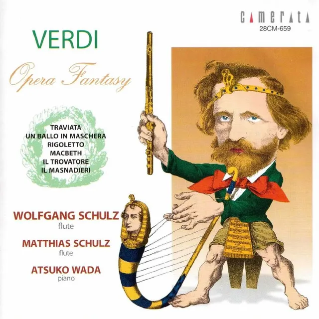 Grand Concerto Fantasy on Themes from Un ballo in maschera for 2 Flutes and Piano, Op. 5