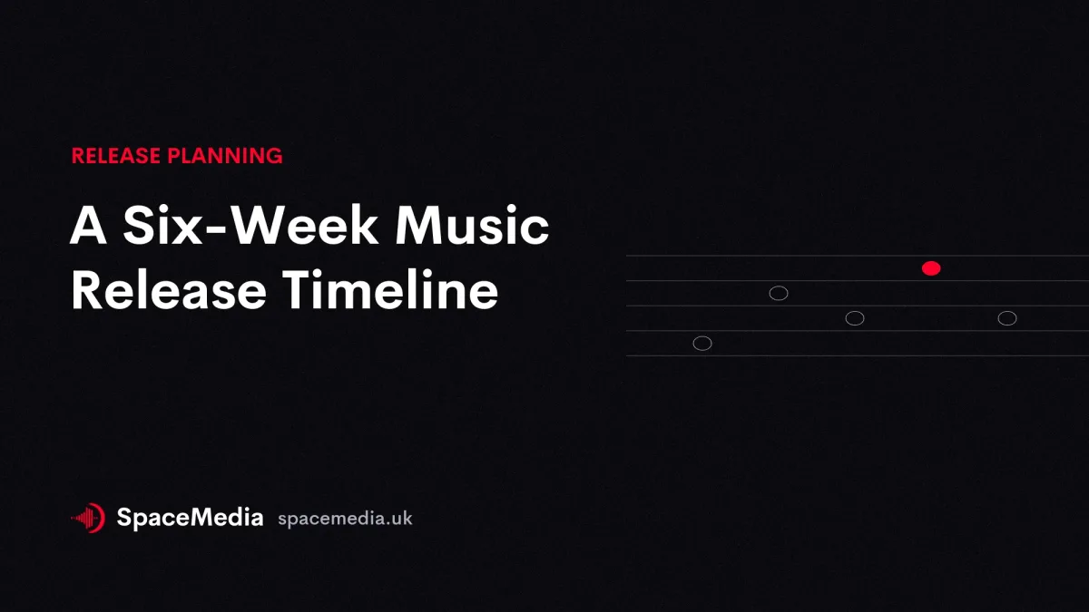 How to Plan a Music Release: A Six-Week Timeline