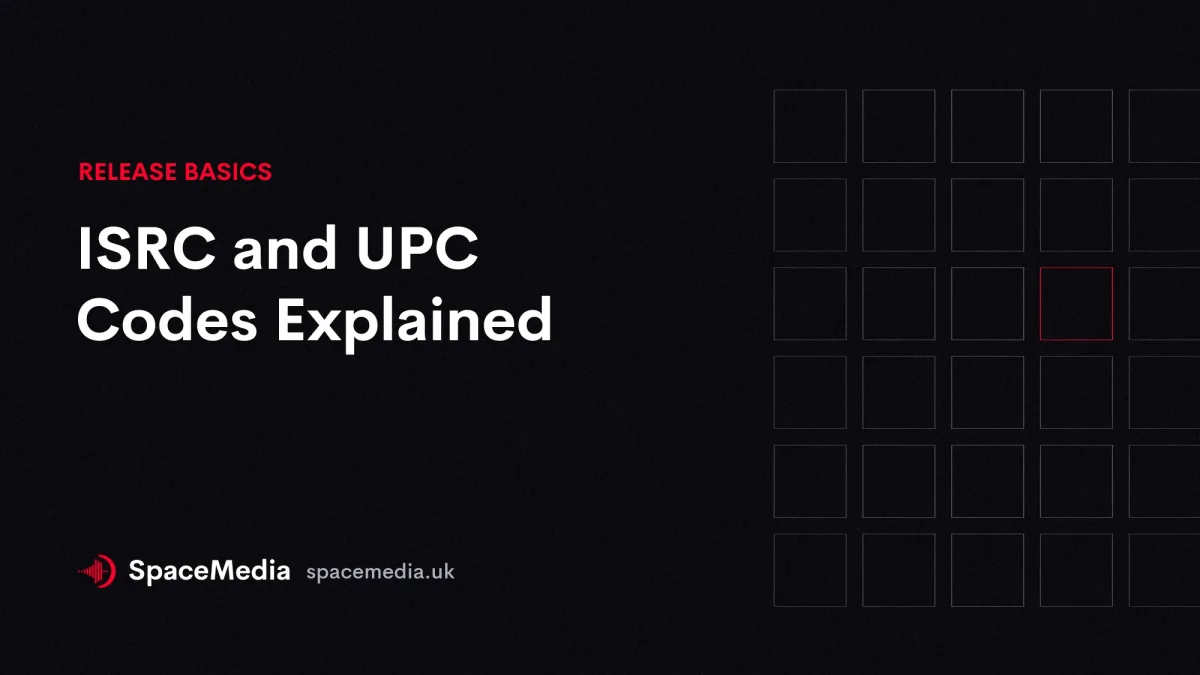 ISRC and UPC Codes Explained for Independent Artists